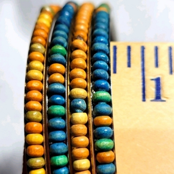 •𝙒𝙊𝙊𝘿𝙀𝙉-𝘽𝙀𝘼𝘿𝙎• •𝙑𝙄𝙉𝙏𝘼𝙂𝙀•𝘽𝙍𝘼𝘾𝙀𝙇𝙀𝙏𝙎• - Picture 8 of 16